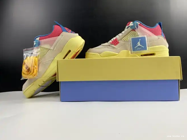 Cheap 4 Retro Ice Air Jordan Union DC9533-800 Guava 0426